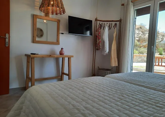 דירה Janakos View With Private Pool Glinado Naxos