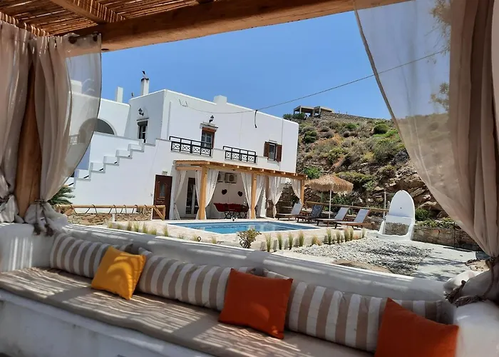 דירה Janakos View With Private Pool *