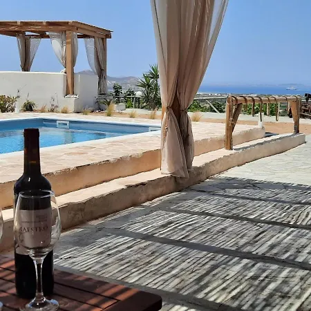 Janakos View With Private Pool 아파트 *