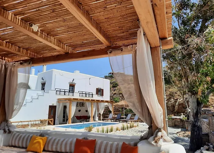 Janakos View With Private Pool Glinado Naxos